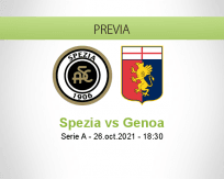 Pronóstico Spezia Genoa (26 octubre 2021)