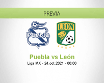 Pronóstico Puebla León (23 octubre 2021)