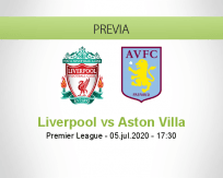 Liverpool vs Aston Villa