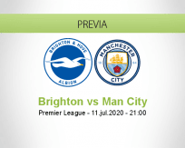 Brighton & Hove Albion vs Manchester City