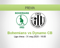 Pronóstico Bohemians České Budějovice (31 mayo 2020)