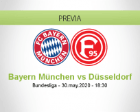 Bayern München vs Fortuna Düsseldorf