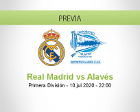 Real Madrid vs Deportivo Alavés