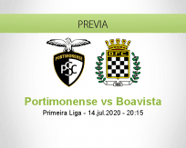 Pronóstico Portimonense Boavista (14 julio 2020)