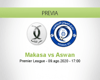 Pronóstico Misr Lel Makasa Aswan FC (09 agosto 2020)