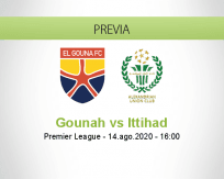 Pronóstico El Gounah Al Ittihad (14 agosto 2020)