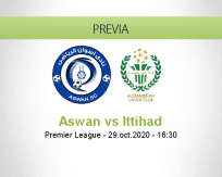 Pronóstico Aswan Al Ittihad (29 octubre 2020)