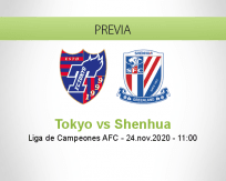Pronóstico Tokyo Shenhua (24 noviembre 2020)