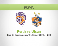 Pronóstico Perth Ulsan (24 noviembre 2020)