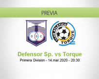 Defensor Sporting vs Torque