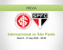 Pronóstico Internacional São Paulo (26 septiembre 2020)