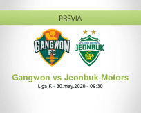 Gangwon vs Jeonbuk Motors