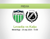 Pronóstico FCI Levadia Nõmme Kalju (20 septiembre 2020)