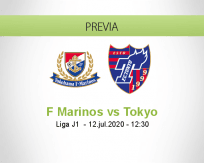 Pronóstico Yokohama F. Marinos Tokyo (12 julio 2020)