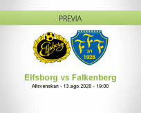 Pronóstico Elfsborg Falkenbergs (13 agosto 2020)