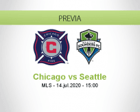 Pronóstico Chicago Fire Seattle Sounders (14 julio 2020)