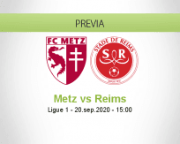 Pronóstico Metz Reims (20 septiembre 2020)