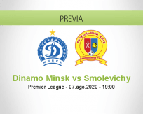 Pronóstico Dinamo Minsk Smolevichy-STI (14 agosto 2020)