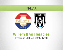 Pronóstico Willem II Heracles (20 septiembre 2020)