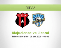 Pronóstico Alajuelense Jicaral (28 octubre 2020)