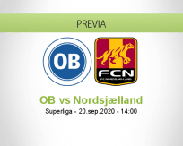 Pronóstico OB Nordsjælland (20 septiembre 2020)