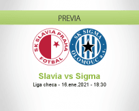 Pronóstico Slavia Sigma (16 enero 2021)