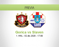 Pronóstico Gorica Slaven (02 diciembre 2020)