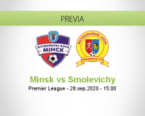 Pronóstico Minsk Smolevichy-STI (28 septiembre 2020)
