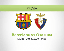 Barcelona vs Osasuna