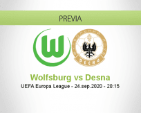 Pronóstico Wolfsburg Desna (24 septiembre 2020)