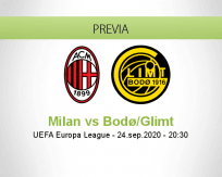Pronóstico Milan Bodø / Glimt (24 septiembre 2020)