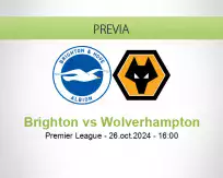 Pronóstico Brighton Wolverhampton (26 octubre 2024)