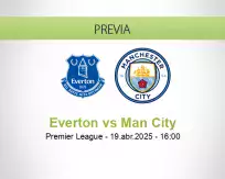 Everton vs Man City