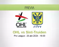 Pronóstico OHL Sint-Truiden (20 abril 2024)