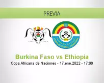 Burkina Faso vs Ethiopia