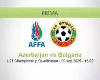 Pronóstico Azerbaijan Bulgaria (09 septiembre 2025)