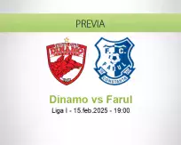 Pronóstico Dinamo Farul (15 febrero 2025)