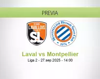 Pronóstico Laval Montpellier (27 septiembre 2025)