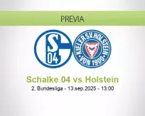 Pronóstico Schalke 04 Holstein (13 septiembre 2025)