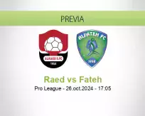 Pronóstico Raed Fateh (26 octubre 2024)