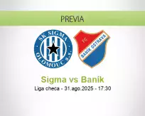 Pronóstico Sigma Baník (31 agosto 2025)