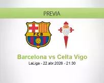 Barcelona vs Celta Vigo