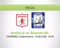 América vs Alianza Atl.