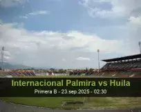 Pronóstico Internacional Palmira Huila (22 septiembre 2025)