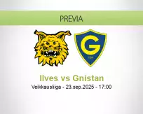 Pronóstico Ilves Gnistan (23 septiembre 2025)