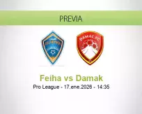 Pronóstico Feiha Damak (17 enero 2026)