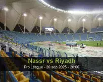 Pronóstico Nassr Riyadh (20 septiembre 2025)