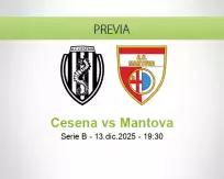 Pronóstico Cesena Mantova (13 diciembre 2025)