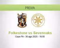 Pronóstico Folkestone Sevenoaks (30 agosto 2025)