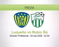 Luqueño vs Rubio Ñú